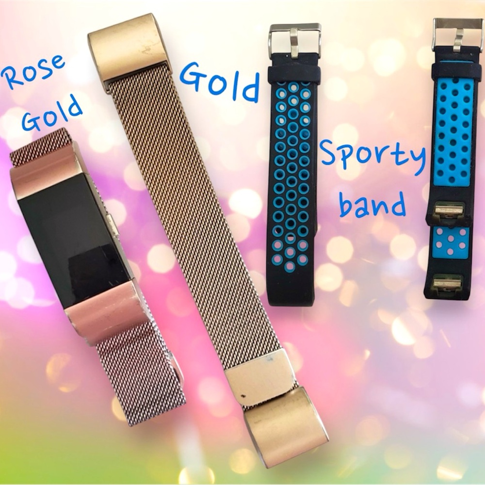 Fitbit Charge 2 With 3 Interchangeable Bands - image 1